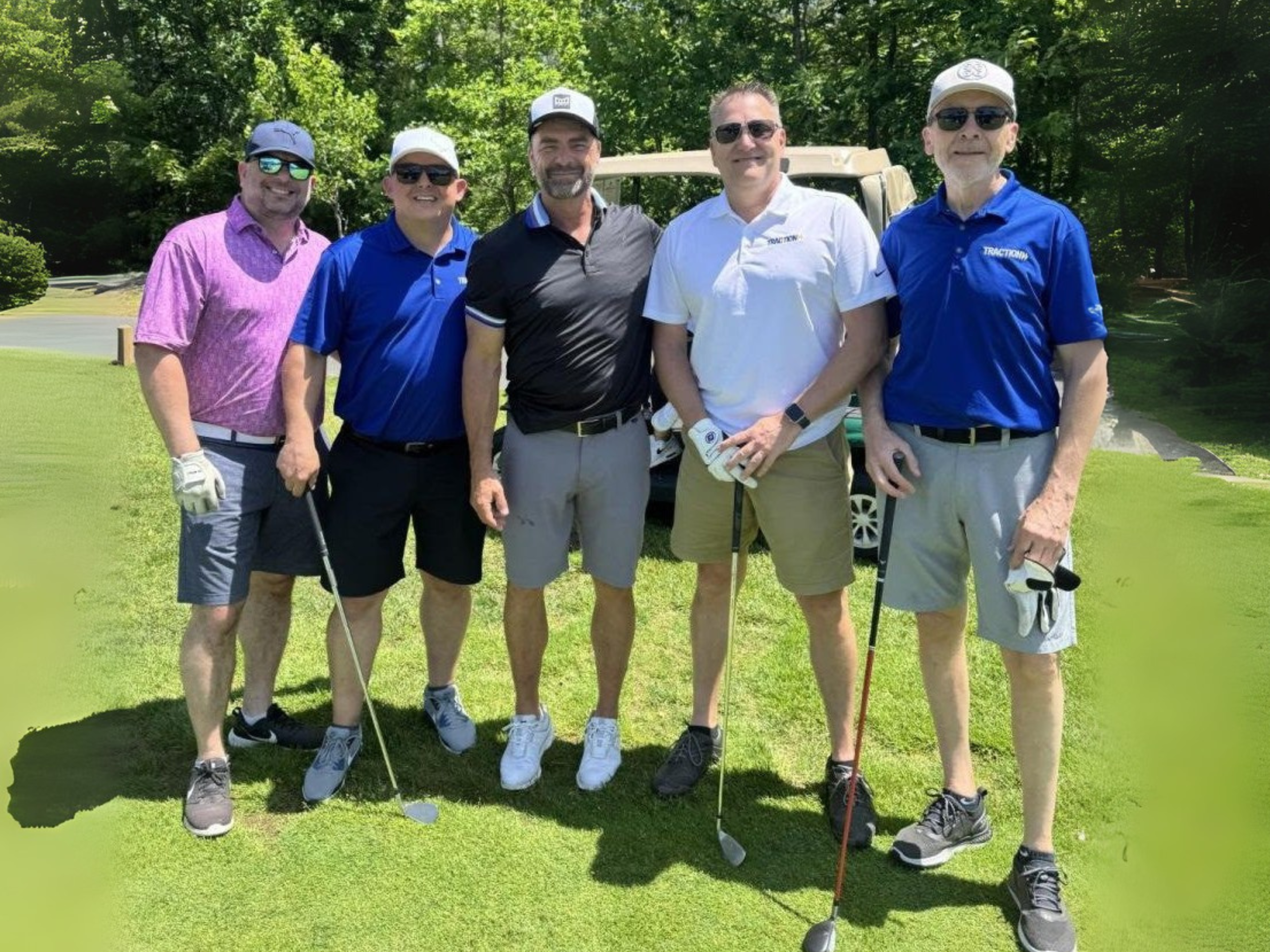 Julien Bazinet (Traction UAP), Desmond Rubia (Traction UAP), Curtis Joseph (NHL), Adam Greer (Traction UAP), Tom Johnson (Traction UAP)