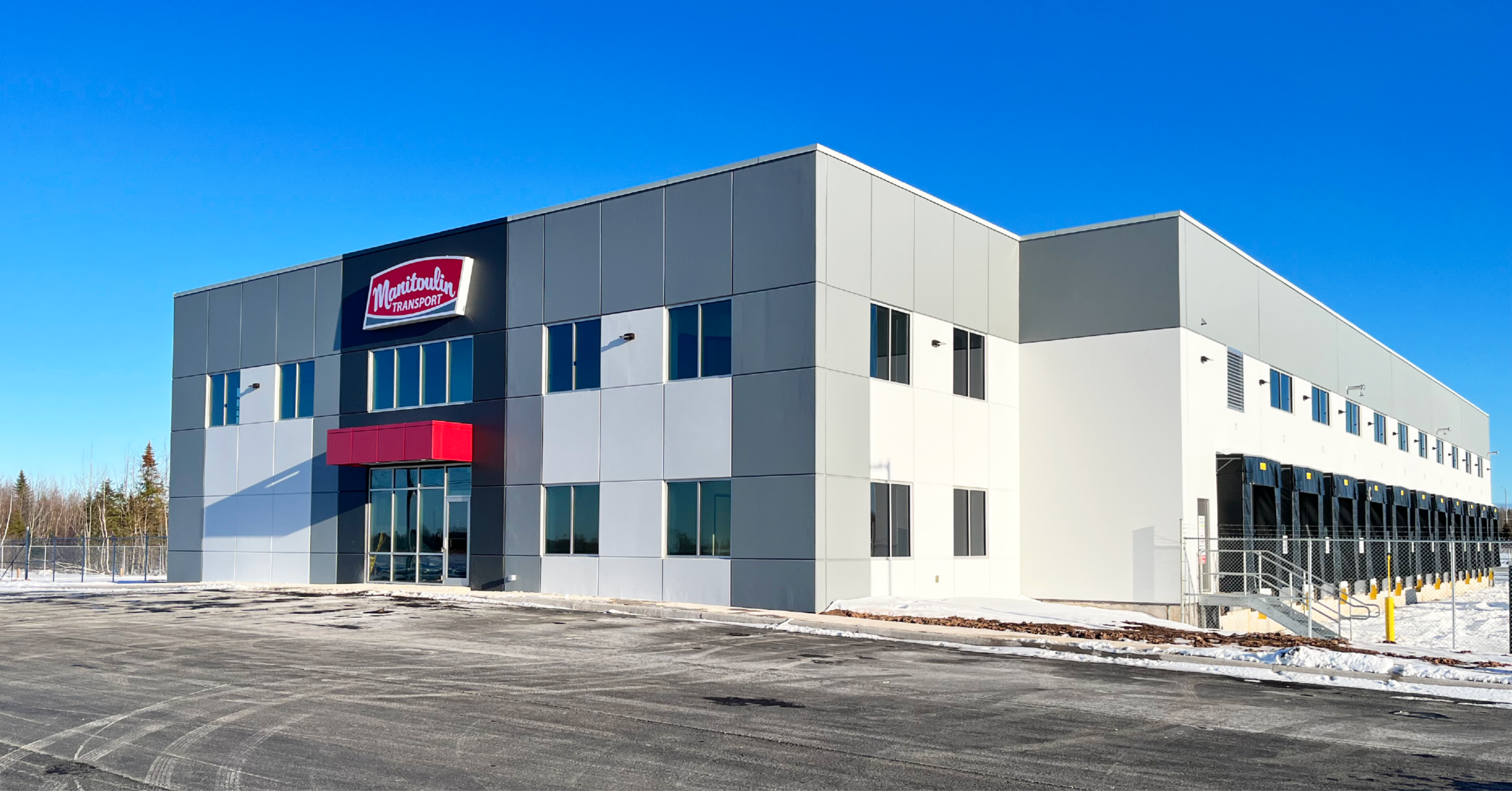 Brand New Manitoulin Transport Terminal in Moncton NB Canada